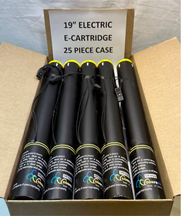 E-Cartridge (Electric/Medium shot)- 19" (case of 25)