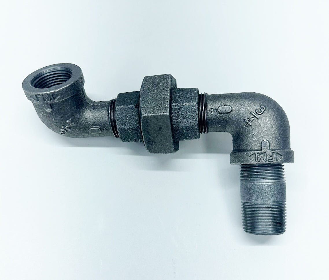 3/4" male/female swivel fitting