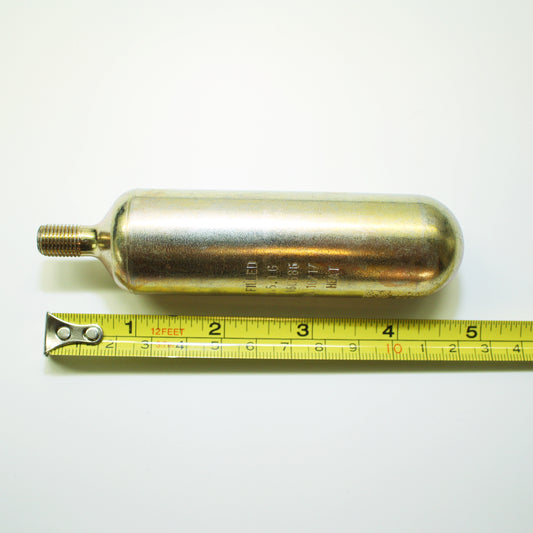 38 Gram, Small Neck Threaded Type CO2 Cartridges