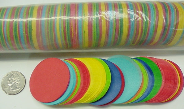 Circles Stacked Tissue Rainbow
