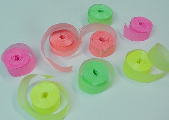 25' Foot - 4 Color UV Streamers (Blacklight Responsive)