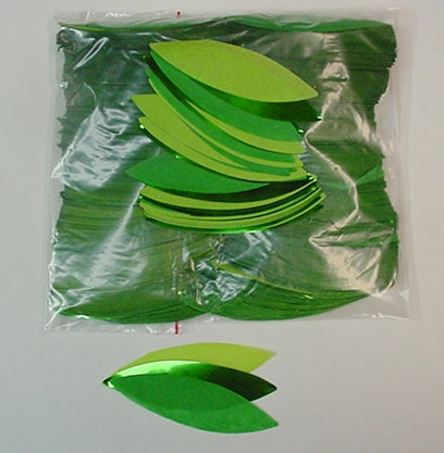Green Leaf, Tissue/Metallic, 1/2 lb. bag