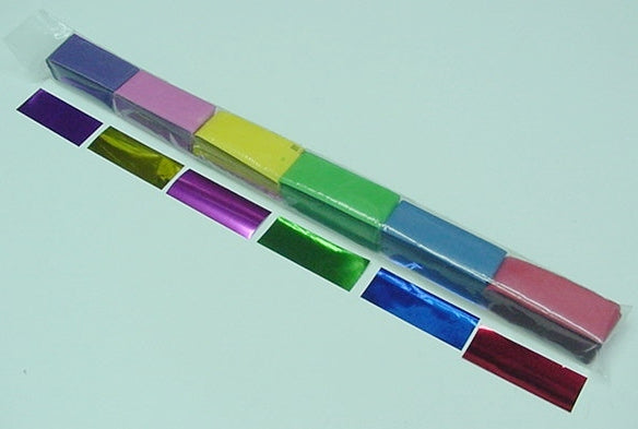 TurboFetti Stacked Sleeves- Metallic/Tissue, 50/50 Mix