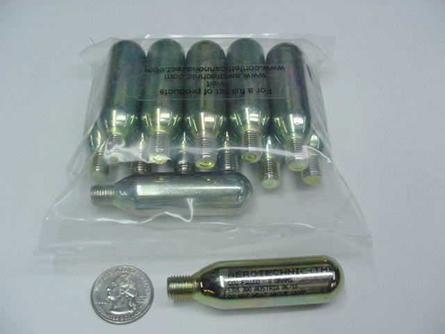 8 Gram Threaded CO2 (12 pack)