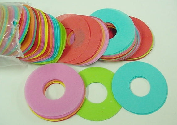 Confetti O's 2" Stacked Tissue
