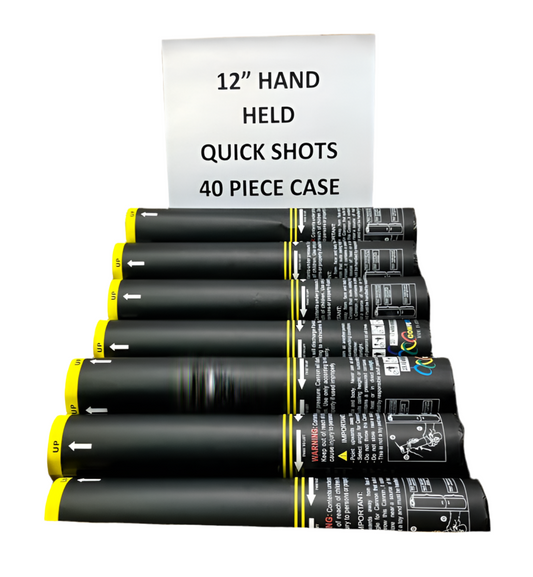 Quick Shot Handheld Disposable Cannon - 12" Small Shot (40)