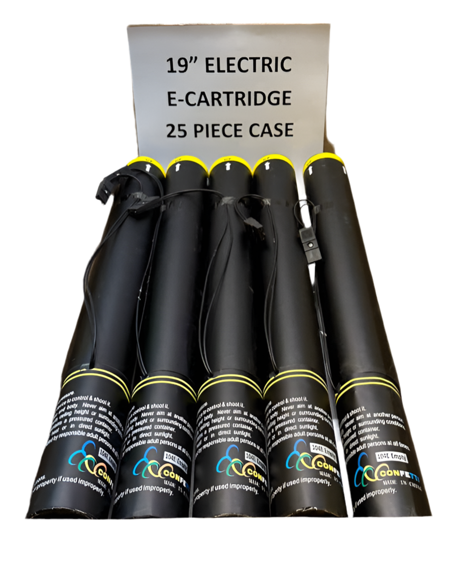 E-Cartridge (Electric/Medium shot)- 19" (case of 25)