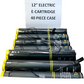 E-Cartridge (Electric/Small shot) - 12" (case of 40)