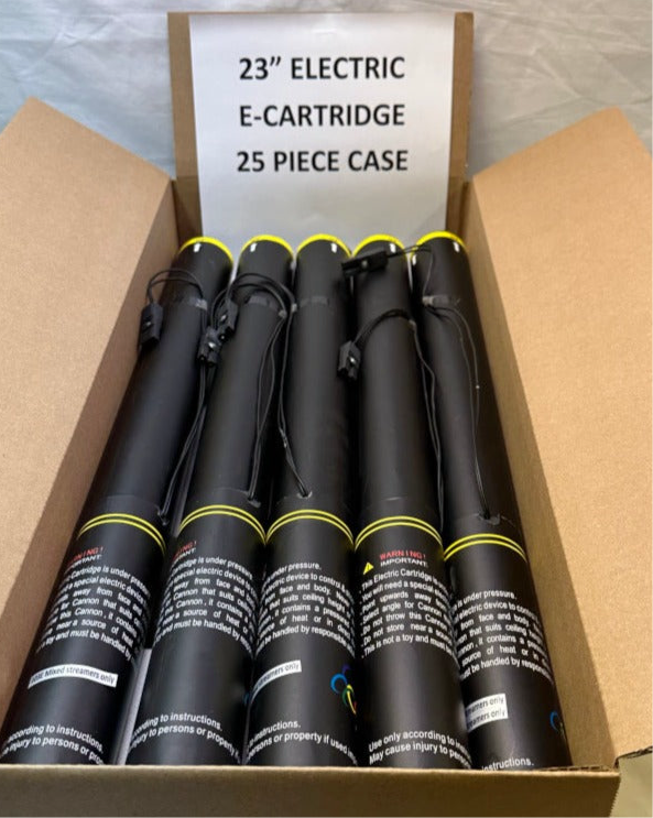E-Cartridge (Electric/Large shot) - 23" (case of 25)