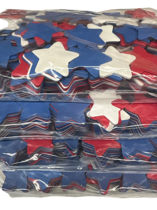 Stars Red/White/Blue Stacked Tissue