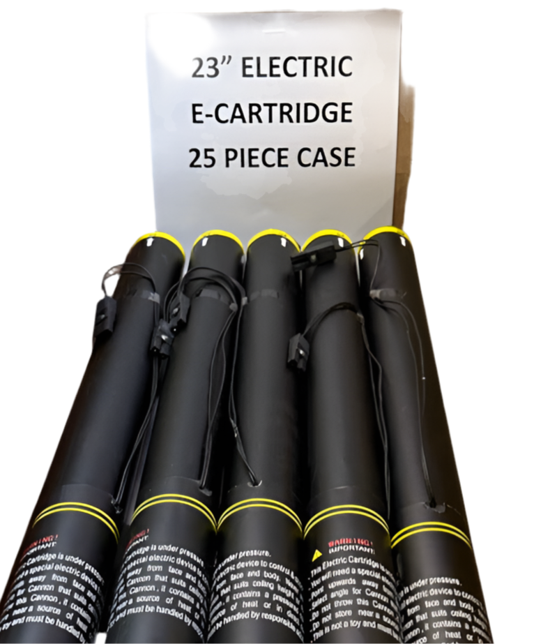E-Cartridge (Electric/Large shot) - 23" (case of 25)
