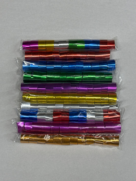 12' Foot Metallic PVC Streamers
