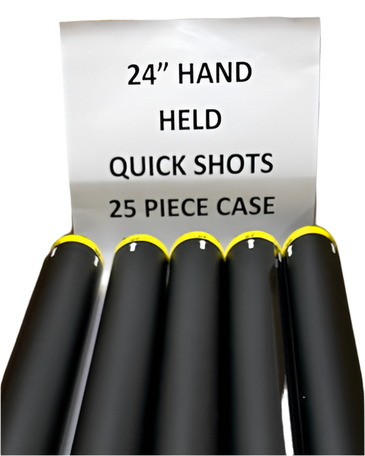 Quick Shot Handheld Disposable Cannon - 24" (Large) case of 25
