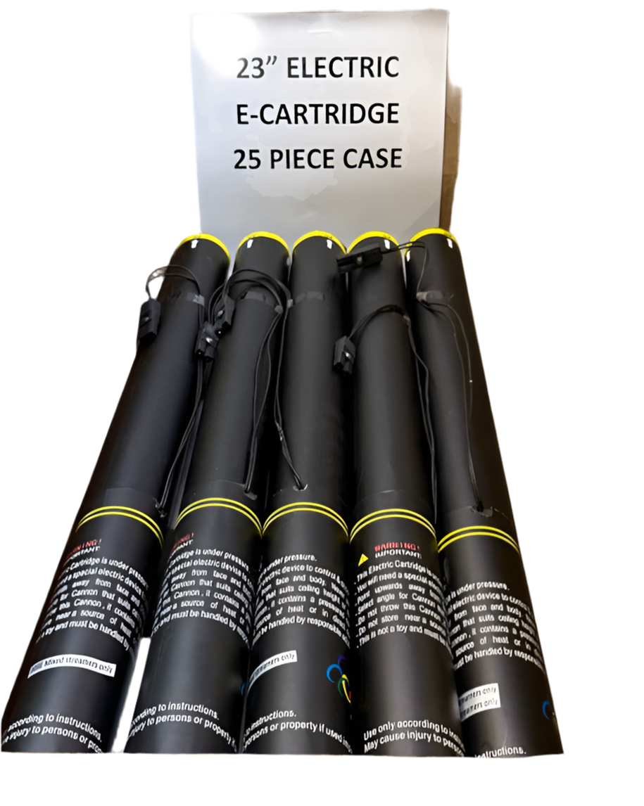 E-Cartridge (Electric/Large shot) - 23" (case of 25)