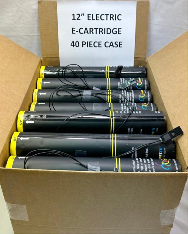 E-Cartridge (Electric/Small shot) - 12" (case of 40)