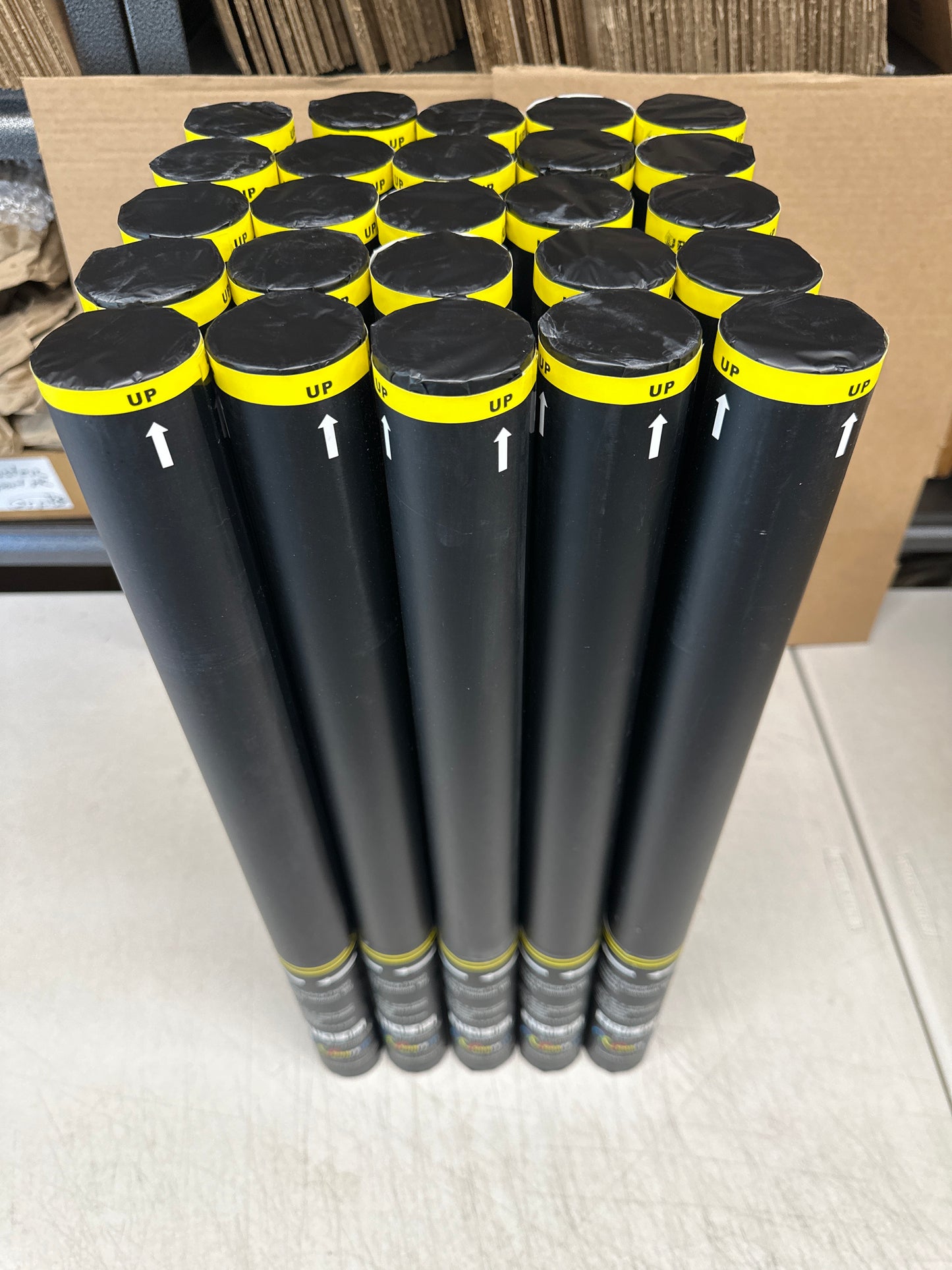 Quick Shot Handheld Disposable Cannon - 24" Large Shot Case (25 Shots)