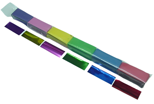 Turbofetti Sleeves- Metallic/Tissue, 50/50 Mix