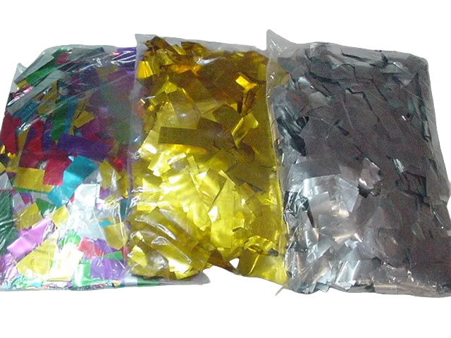 WOW Metallic TurboFetti Rectangles (BULK)