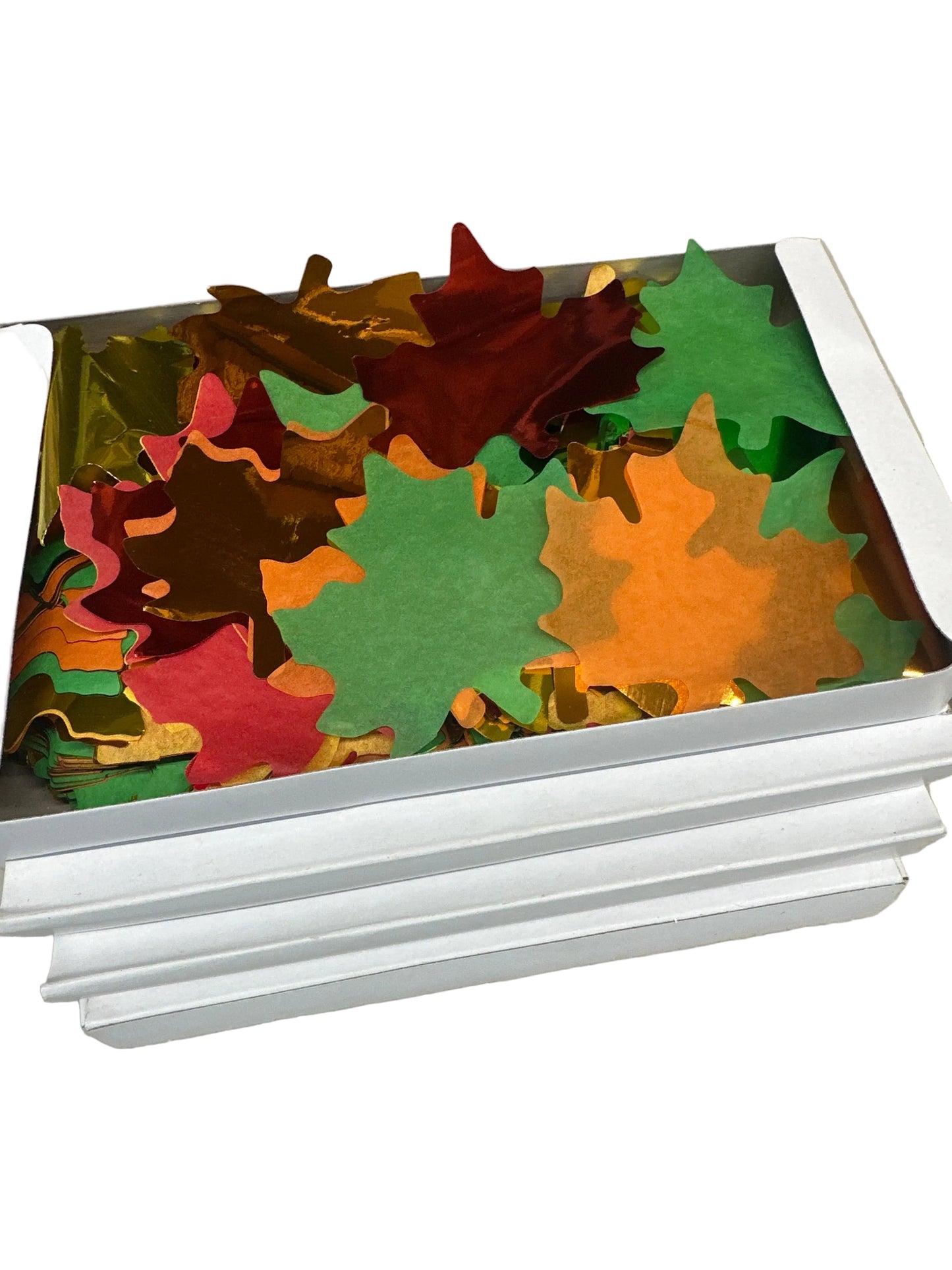 Maple Leaf 3" 50/50 Tissue/Metallic