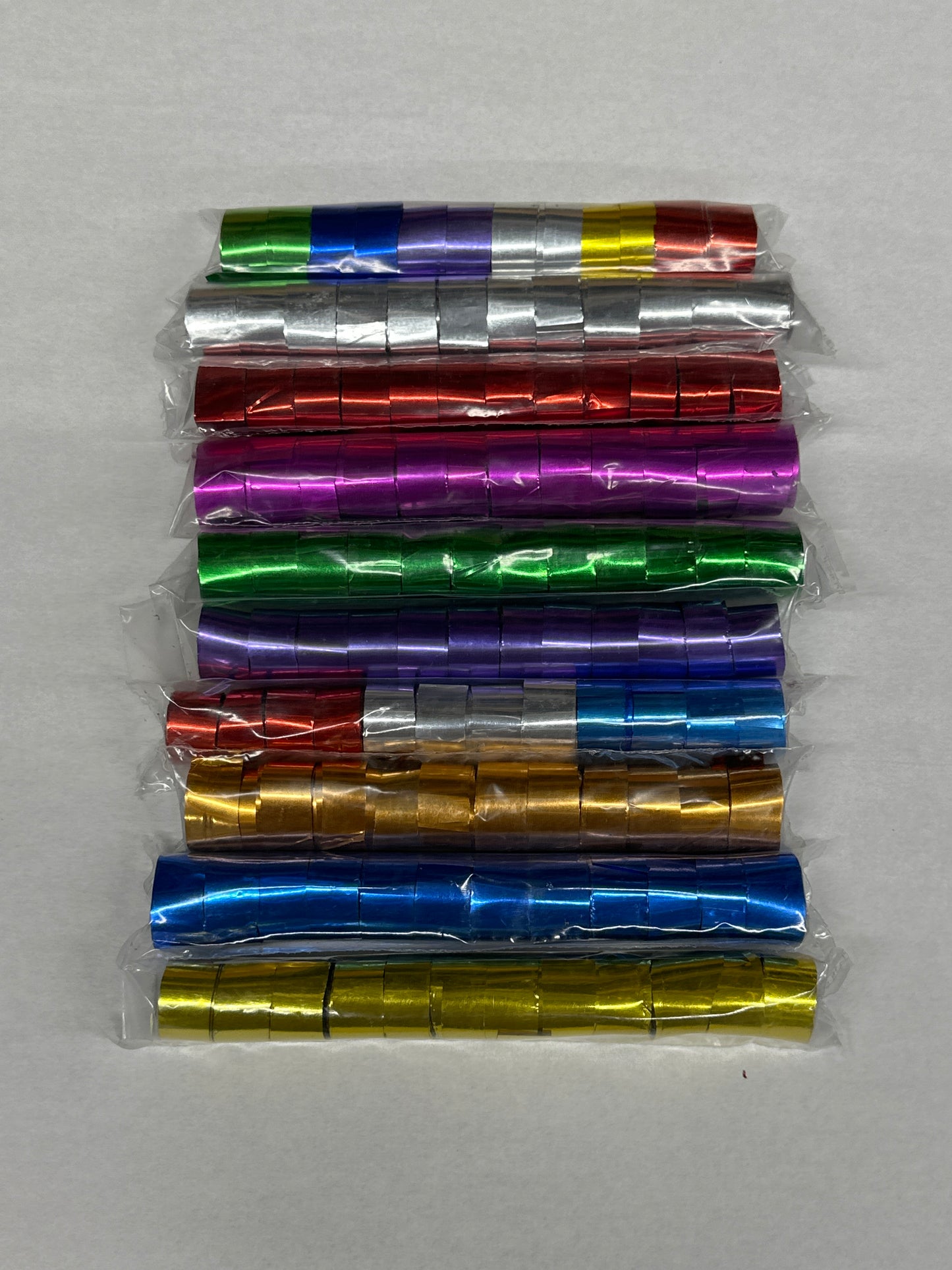 25' Foot Metallic PVC Streamers