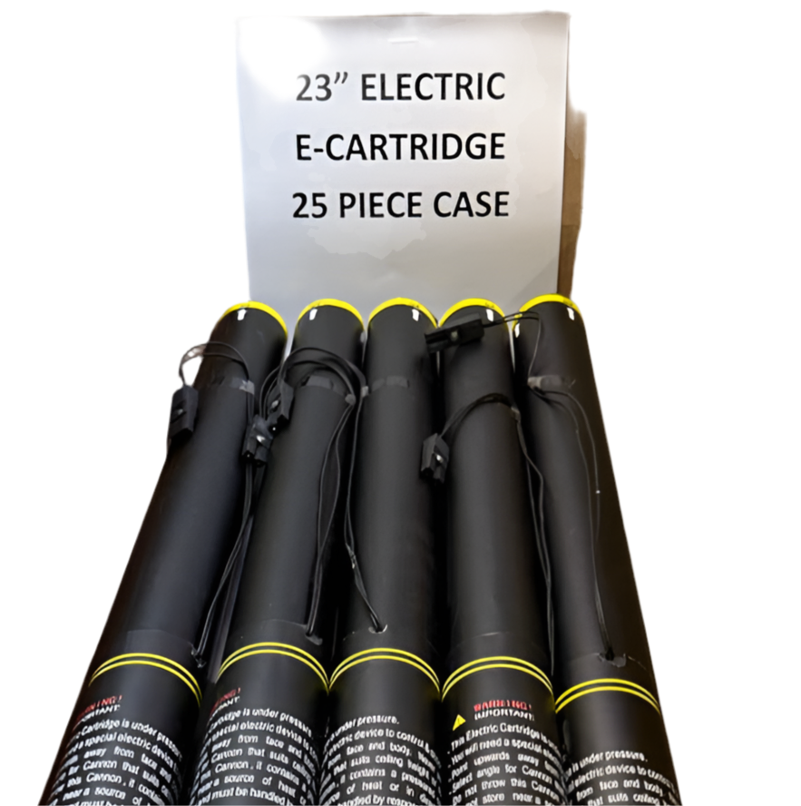 E-Cartridge (Electric/Large shot) - 23" (case of 25)