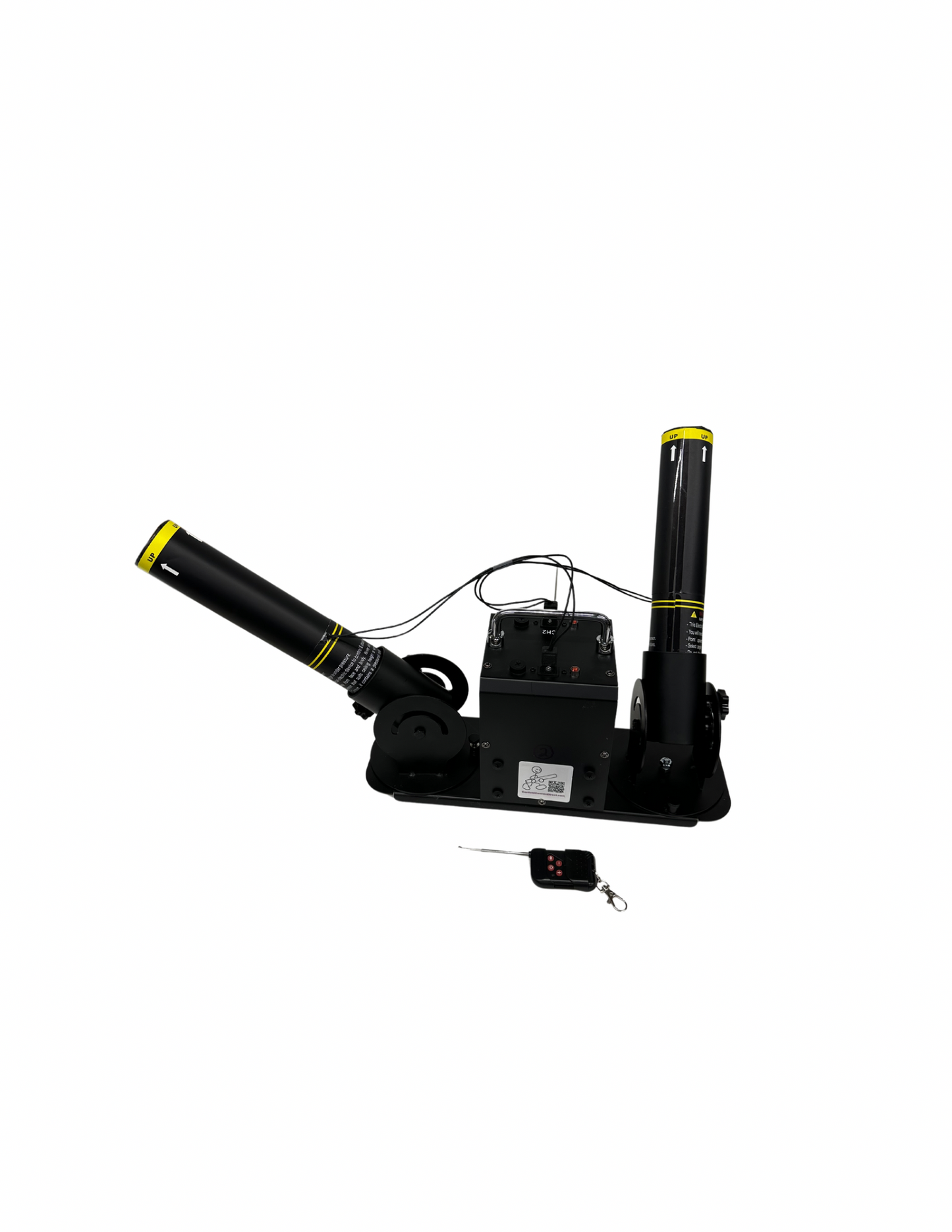 Double Shot Wireless DMX E-Cartridge Cannon