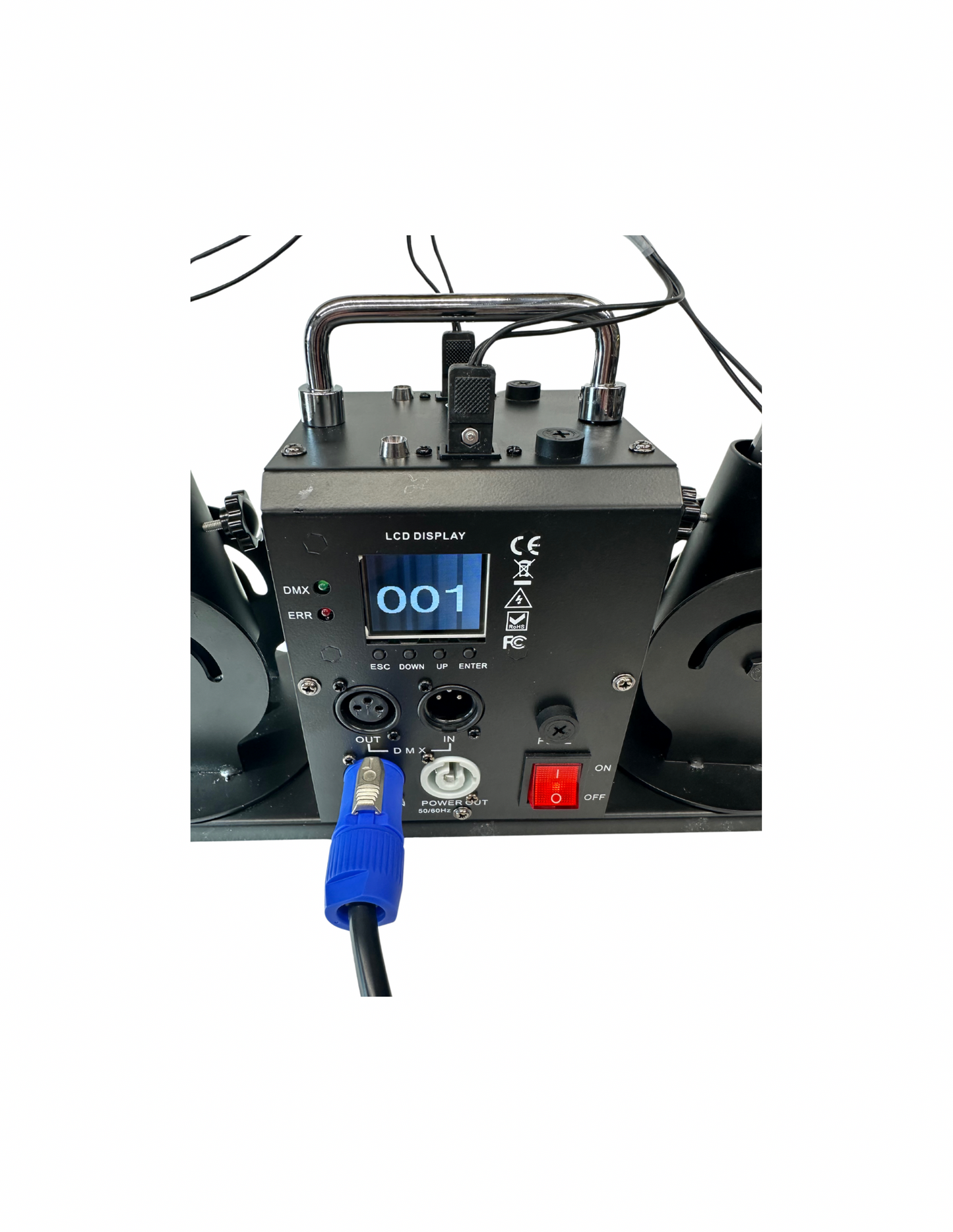 Double Shot Wireless DMX E-Cartridge Cannon