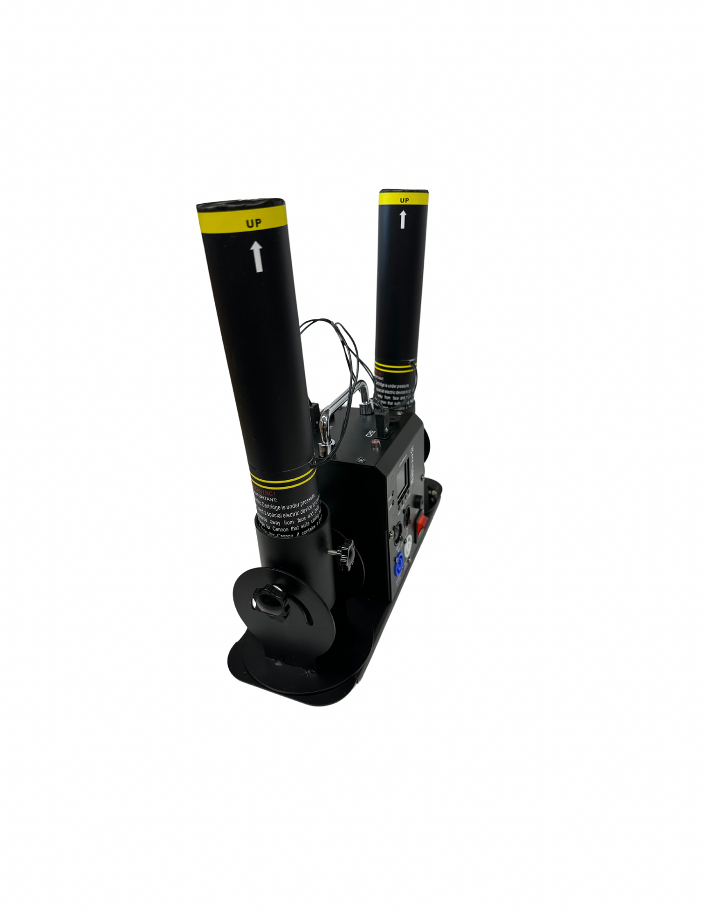 Double Shot Wireless DMX E-Cartridge Cannon