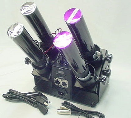 4 Shot, DMX E-cartridge Cannon