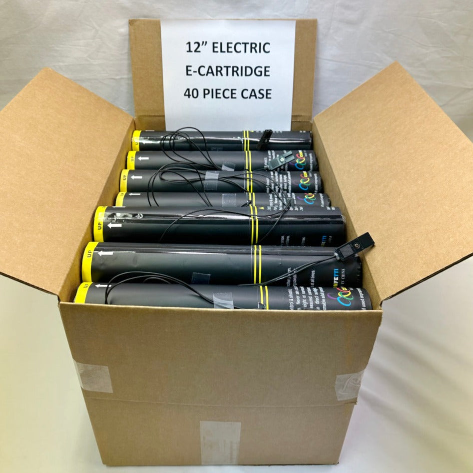E-Cartridge (Electric/Small shot) - 12" (case of 40)
