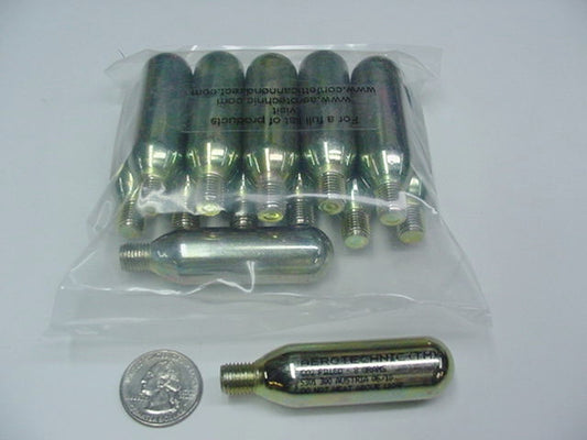 8 Gram Threaded C02 Refill 12 pack