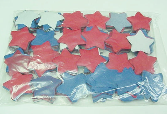 Red, White and Blue Stars, Tissue Stacked 1 lb bag