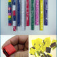 FlickerFetti Stacked Sleeves Metallic/Tissue, 50/50 Mix